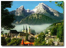 Berchtesgaden in the Bavarian Alps Berchtesgaden in the Bavarian Alps